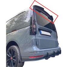 Türkset Caddy 2021 Üstü Çift Kapı Plastik Spoiler Piano Black Boyalı