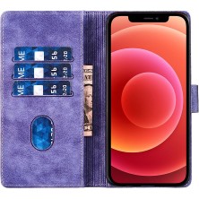 Manyi Mall IPhone 12 Için Kılıf Pro Max Cüzdan Kılıf Kabartmalı Sevimli Kedi Flip Folio (Yurt Dışından)