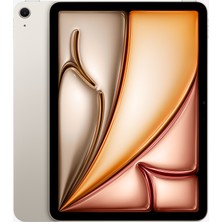 Apple iPad Air M2 Wi-Fi + Cellular 11" 6.Nesil 128GB - Yıldız Işığı MUXF3TU/A