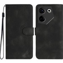 Manyi Mall Tecno Camon 20/20 Pro 4g Case Premium Pu Cüzdan Yerleşik ile Uyumlu (Yurt Dışından)