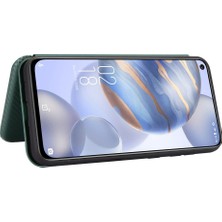 Manyi Mall Oukitel C21/C21 Pro Tam Koruma Manyetik Karbon Fiber Için Kılıf (Yurt Dışından)