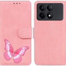 Manyi Mall Xiaomi Poco X6 Pro 5g Flip Folio Kapak Renk Baskılı Kart Yuvaları (Yurt Dışından)