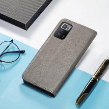 Manyi Mall Xiaomi Poco X3 Gt Dört Yapraklı Yonca Kısa Kayış Kapak Kapak Deri (Yurt Dışından)