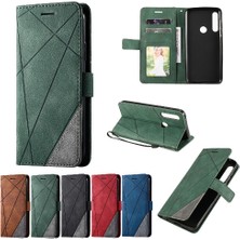 Manyi Mall Motorola Moto G Güç Cüzdan Flip Case Için Folio Pu Deri Kart Tutucu (Yurt Dışından)