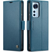 Manyi Mall Xiaomi 12/12X/12S Cüzdan Durumda Kickstand Anti Dolandırıcılık Durumda (Yurt Dışından)