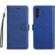 Manyi Mall Kart Yuvası ile Samsung Galaxy A13 5g Klasik Düz Renk Için Flip Case (Yurt Dışından)