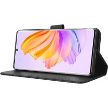 Manyi Mall Onur Için Kılıf 80 Se 5g Kickstand Kart Tutucu Manyetik Cüzdan Kapak (Yurt Dışından)