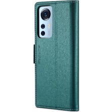 Manyi Mall Xiaomi 12/12X/12S Cüzdan Durumda Kickstand Anti Dolandırıcılık Durumda (Yurt Dışından)