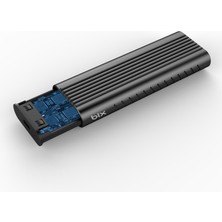 Bix BX05HD Type-C 3.1 Gen2 to PCIe NVMe M.2 SSD Disk Kutusu