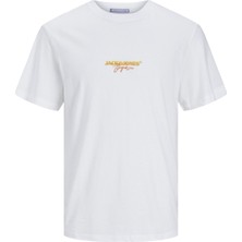 Jack & Jones Joraruba Puff Brandıng Baskılı Tişört 12255557