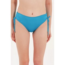Zeki Global Yüksel Bel Yan Büzgülü Bikini Alt