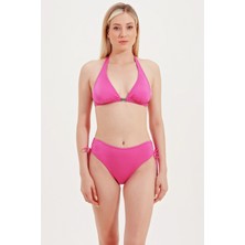 Zeki Global Yüksel Bel Yan Büzgülü Bikini Alt
