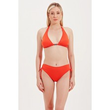 Zeki Global Yüksel Bel Yan Büzgülü Bikini Alt