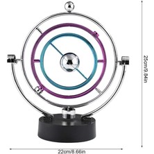 MR Shopping Newton Swing Ball, Craft Samanyolu Gök Gövdesi, Kinetik Hareket, Orbital Elektro Wiggler Newton