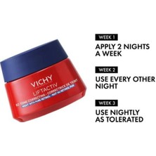 Vichy Liftactiv B3 Cilt Tonu Eşitleyici Retinol Içeren Gece Kremi 50 Ml