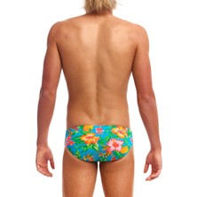 Funky Trunks Blue Hawaii (Classic) Slip Mayo, Erkek Antrenman Mayo