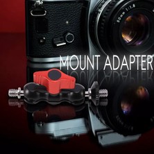 Sagrado Sihirli 1/4 Inç Kelepçe Çift Bilyalı Kafa Kol Montaj Adaptörü Dslr Kamera LCD Monitör Için (Yurt Dışından)