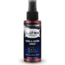 Onka Farma Sleepmix Uyku Yastık Spreyi 100 ml (Lavanta & Papatya) Rahatlatıcı Dinlenme Sleep Pillow Spray