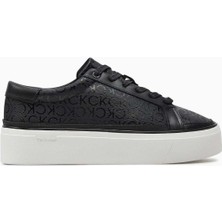 Calvin Klein Flatform Cup Lace Up Mono Sneakers