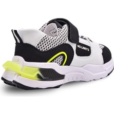 Kids A More Unden Tek Cırtlı Lastikli File Detaylı Erkek Çocuk Spor Ayakkabı Siyah