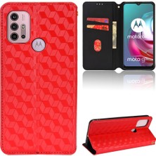 Mellow Shop Motorola Moto G30 / G20 / G10 3D Desen Manyetik Kapatma Cüzdan (Yurt Dışından)