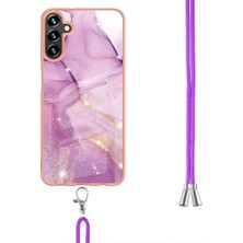 Mellow Shop Samsung Galaxy A54 5g Için Crossbody Kordon Askısı Mermer Tampon Yumuşak (Yurt Dışından)