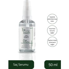 The Touch By Seda Altın Saç Serumu - Hair Serum Provitamin B5, Besleyici - Yenileyici - Onarıcı, Heat Protective Serum 50 ml