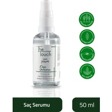 The Touch By Seda Altın Saç Serumu - Hair Serum Provitamin B5, Besleyici - Yenileyici - Onarıcı, Heat Protective Serum 50 ml