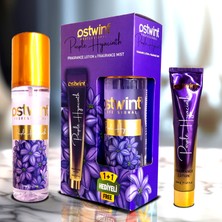 Ostwint Purple Hyacinth Vücut Spreyi 200ml & Vücut Kremi 50ml Set - Mor Sümbül ve Çiçeksi Parfüm Kokusu