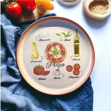 BOHONEST Pizza Sunum Tabağı - 28 cm