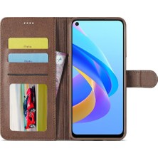 MY Boutique1 Realme 9i Kart Yuvaları Cüzdan Buzağı Doku Için Kılıf Yatay Çevir Deri (Yurt Dışından)