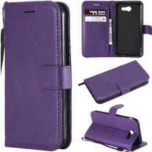 MY Boutique1 Samsung Galaxy J3 2017 Için Flip Case Kart Yuvası ile Yüksek Kaliteli Deri (Yurt Dışından)