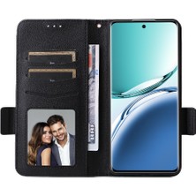 MY Boutique1 Oppo A3 Pro 5g Için Kılıf Yan Toka Manyetik Kart Yuvaları Tutucu Pu Deri (Yurt Dışından)