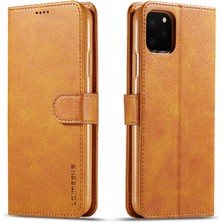 MY Boutique1 Iphone 11 Için Kılıf Pro Max Tutucu ile Buzağı Doku Yatay Flip Case (Yurt Dışından)