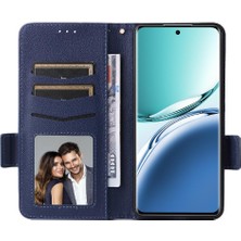 MY Boutique1 Oppo A3 Pro 5g Için Kılıf Yan Toka Manyetik Kart Yuvaları Tutucu Pu Deri (Yurt Dışından)