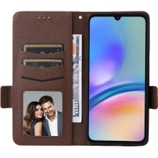 MY Boutique1 Samsung Galaxy A05S Için Kılıf 4g Kart Yuvaları Tutucu Yan Toka Manyetik Pu (Yurt Dışından)