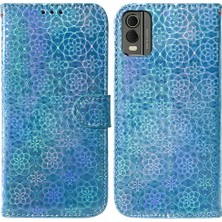 MY Boutique1 Nokia C32 Için Kılıf Standı Tutucu Kart Yuvası Premium Pu Deri Cüzdan Kılıf (Yurt Dışından)