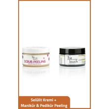 The Touch By Seda Altın Kremi 250 ml + Manikür  Pedikür Peeling 250 ml