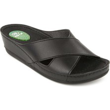 Muya Active Anatomik Topuk Dikeni Kadın Terlik Siyah