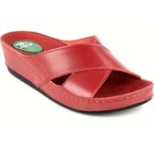 Muya Active Anatomik Topuk Dikeni Kadın Terlik Kırmızı