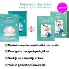 Jm Solution Jmsolution Disney Koleksiyonu Marine Luminous Pearl - Sıkılaştırıcı Lüks Kağıt Maske 1paket (10 Adet)