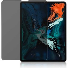 Megafox Teknoloji Apple iPad Pro 12.9 2018 (3.nesil) Uyumlu Tablet Privacy Temperli Cam Ekran Koruyucu