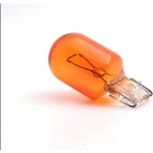 Aslan T20 21W 12V Tek Devre Amber Stop Ampulü 10 Adet