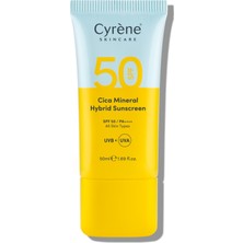 Cyrene Cica Mineral Sunscreen 50+Spf