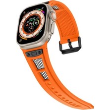 Apsuwa Apple Watch 42MM Kordon Kayış Silikon Soft Hava Boşluklu