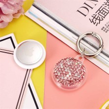 Megafox Teknoloji Airtag 03 Silikon Anahtarlık - Rose Gold