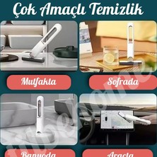 Tilbe Home Taşınabilir Mini Mop Paspası Temizlik Süngeri Mutfak Tezgahı Pencere Cam Zemin Silme 6 Yedek Mop