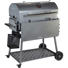 IGRILL Barbekü Elite 740 mm Kömürlü Mangal (Gri)