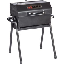 IGRILL Barbekü Cube 402 mm Kömürlü Mangal (Siyah)