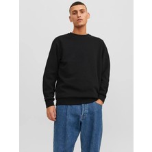Jack & Jones 12249341 0 Yaka Uzun Kol Sweat